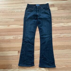 Democracy Jeans Womens 4 Blue Ab Solution Bootcut Jeans Comfy Western Farm